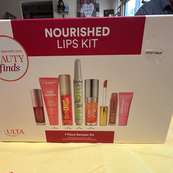 Ulta Beauty Nourished Lips Kit - Vibrant Shades Collection NIB - Picture 1 of 13
